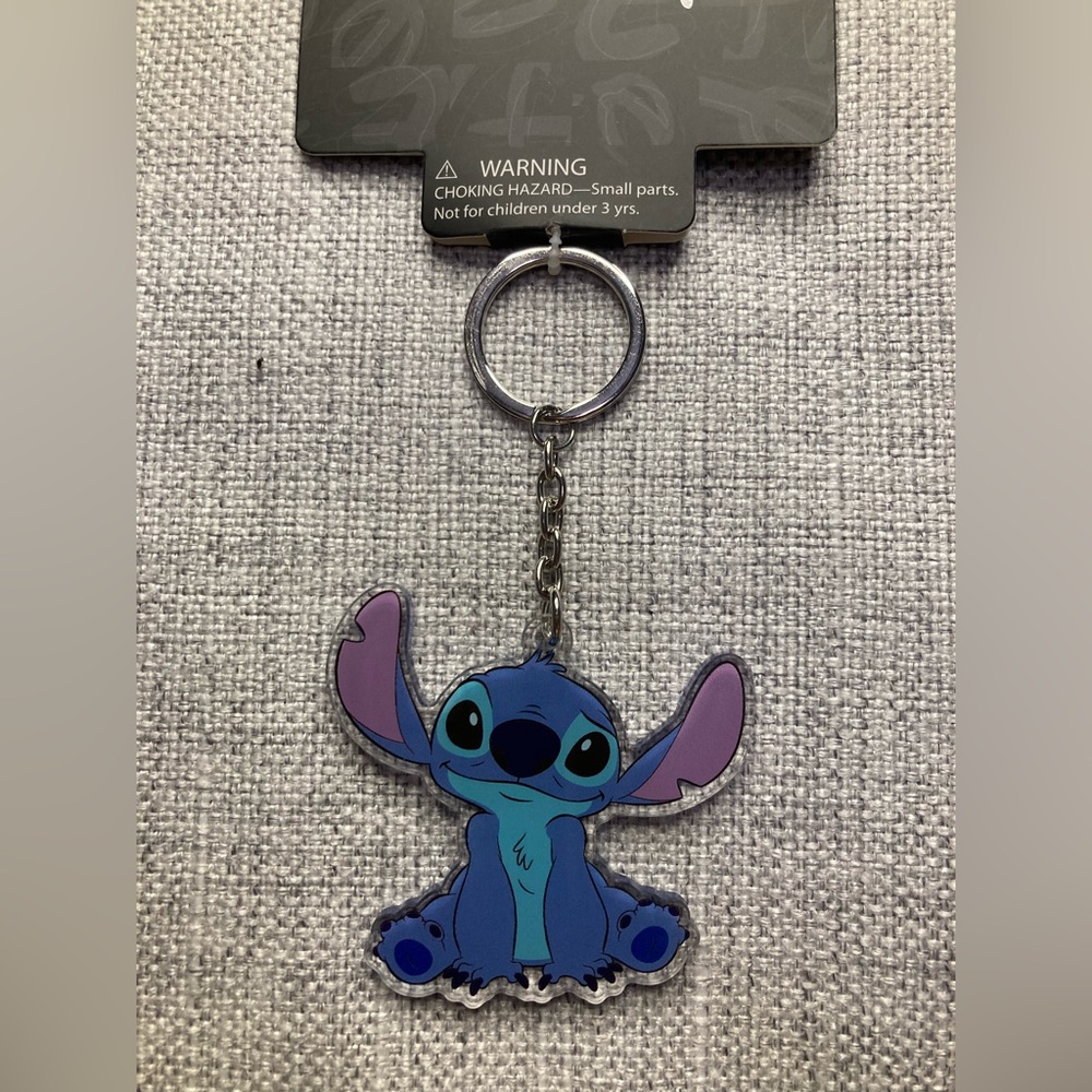 Disney Lilo & Stitch Sitting Stitch Acrylic Keychain